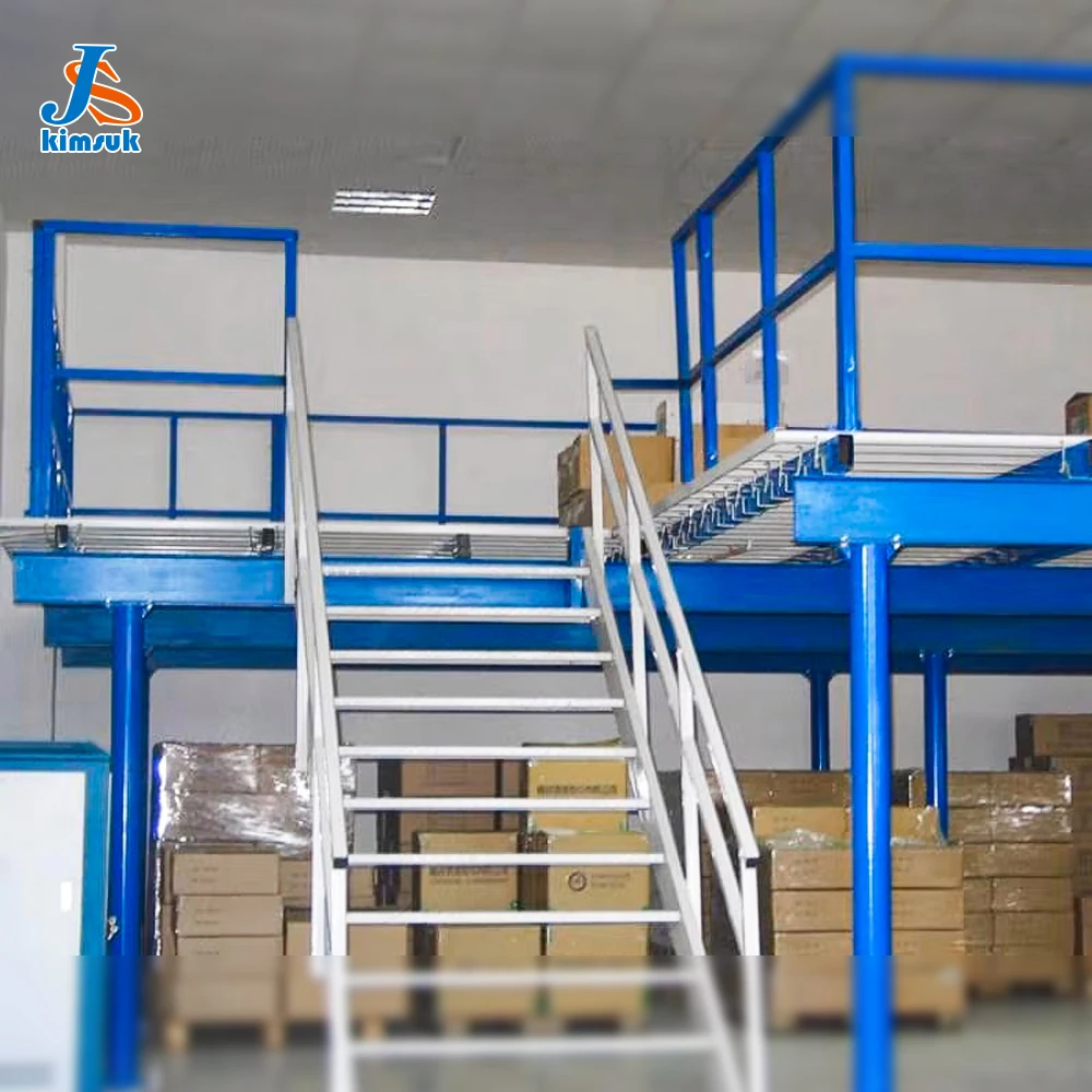 pallet rack mezzanine	floor to ceiling heavy duty dry rack	black warehouse racks