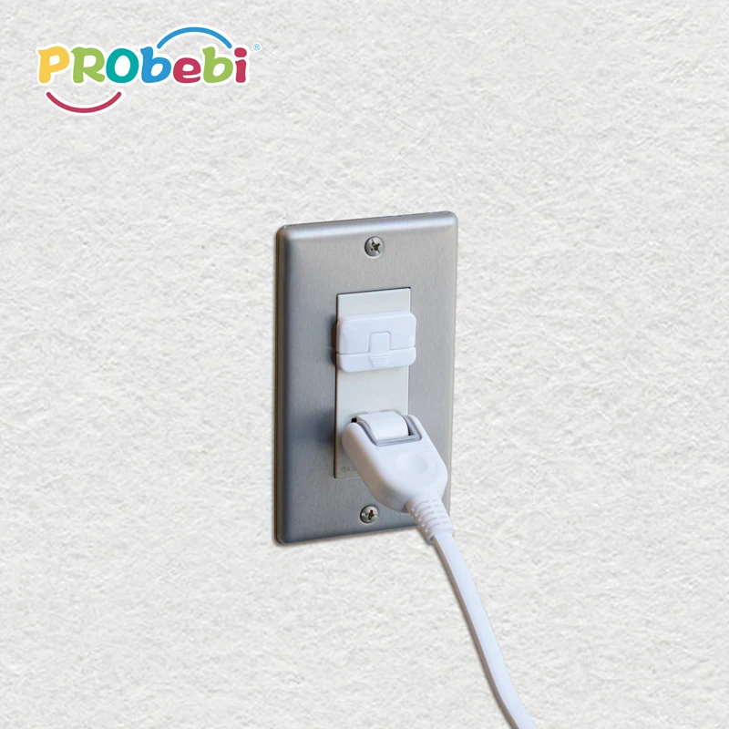 3-Prong Electrical Outlet Protector Child Safety Socket Cover Baby Proof