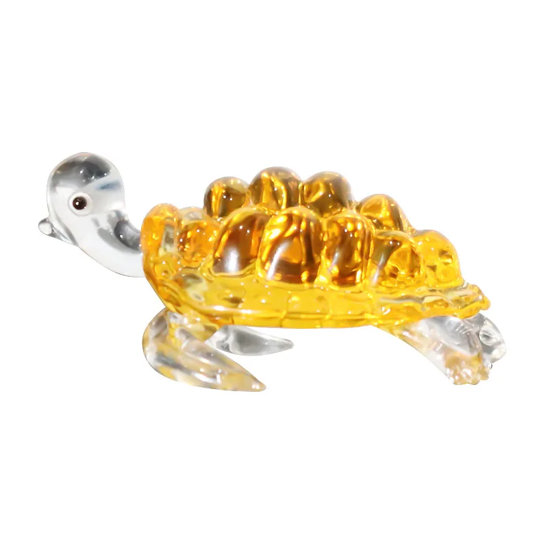 Glass Mini Animal Sculpture Home Accessories Baby New Born Wedding Return Gift