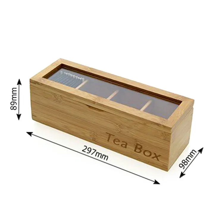 latest sale bamboo tea gift box packaging accept oem odm order