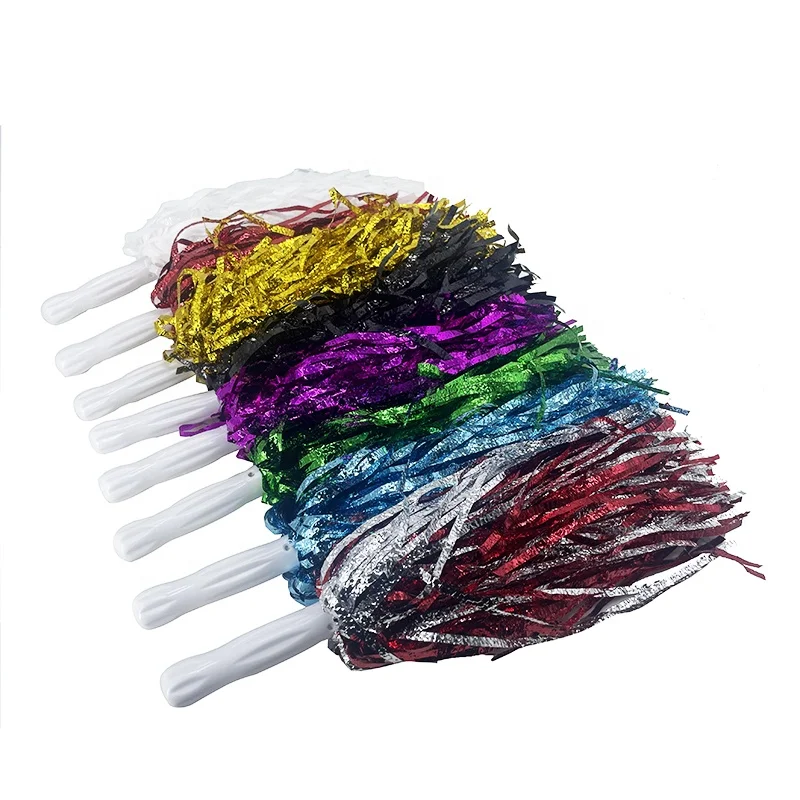 School Spirit Shakers Cheerleader Pom Poms Sports Fan Gear Football Accessories rooter poms