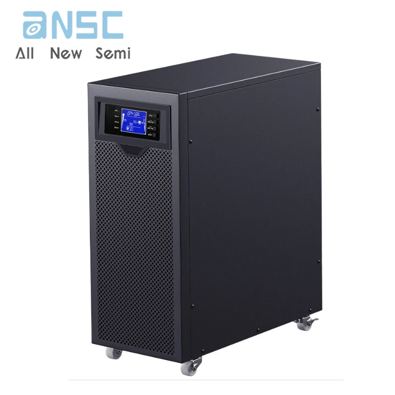 10kva sine wave online 9000W data center server medical equipment voltage stabilization UPS uninterruptible power supply