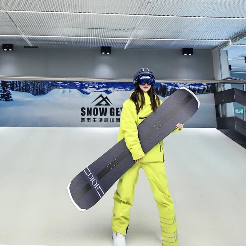 Professional white artificial ski grass for ski simulators