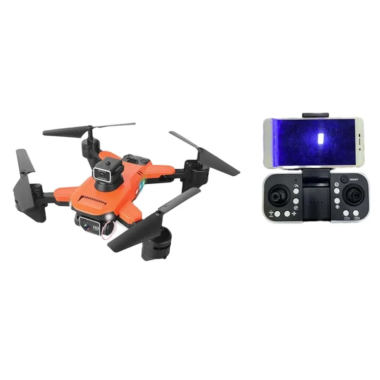 Hot selling 2.4GHZ foldable drone fixed altitude with WIFI 4K ultrahd dual cameras optical flow headless mode easy for beginner