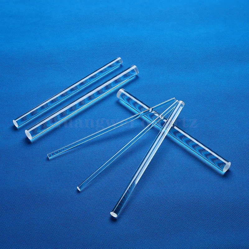 High purity high light transmission high temperature resistant quartz glass rod