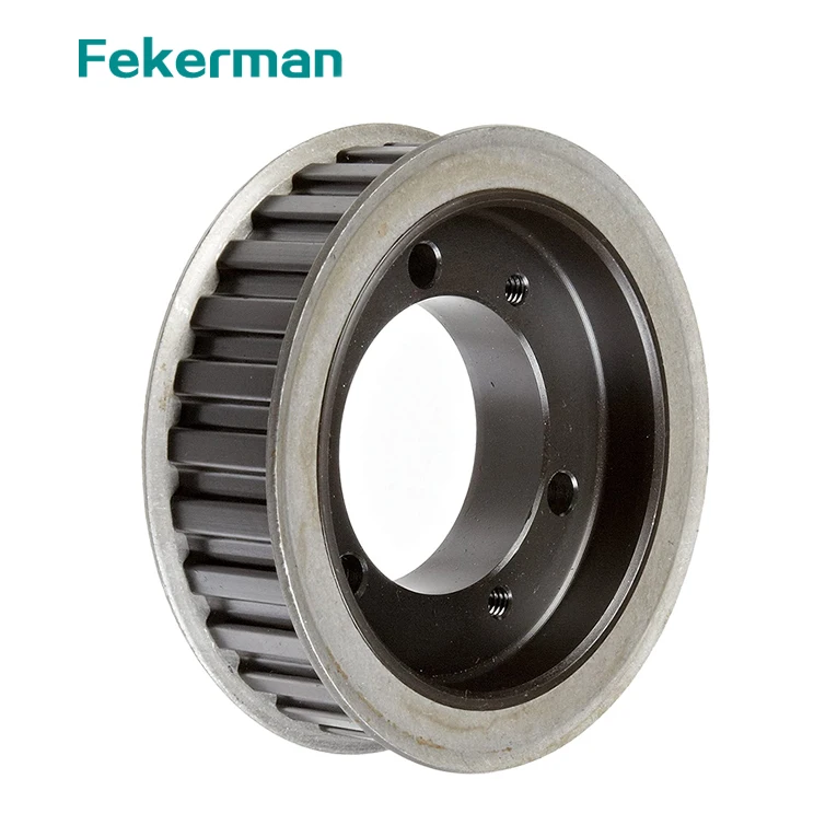 Synchronous timing belt pulley toothed pulley