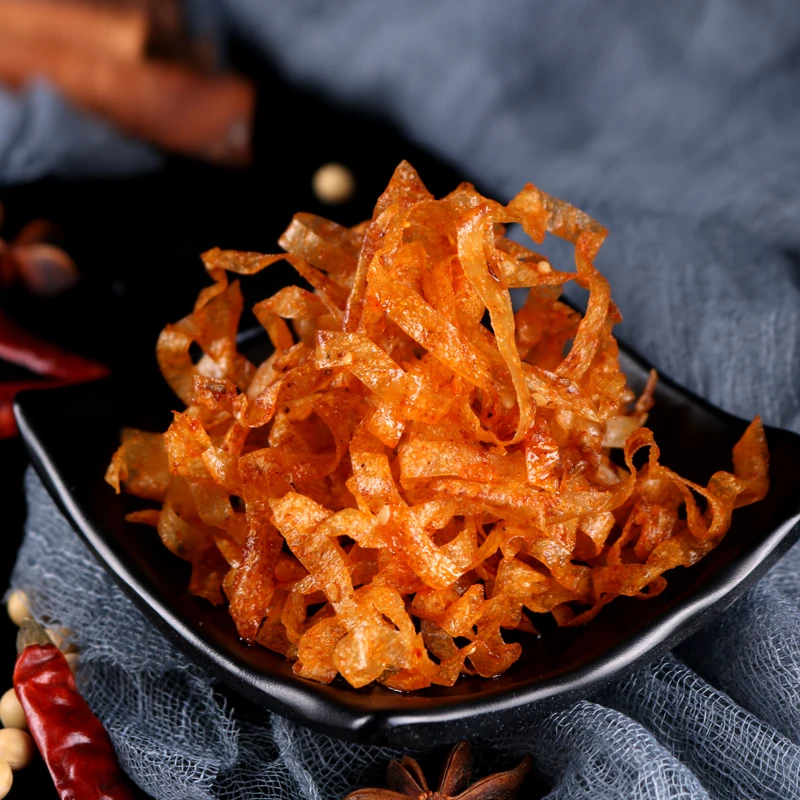 
OEM Chinese traditional spicy diet strip snacks food wholesale 
