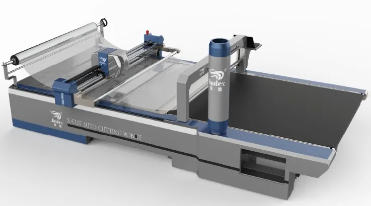 JINDEX mixture cloth cutting machine fabric oscillating knife cutting bed wide 180cm