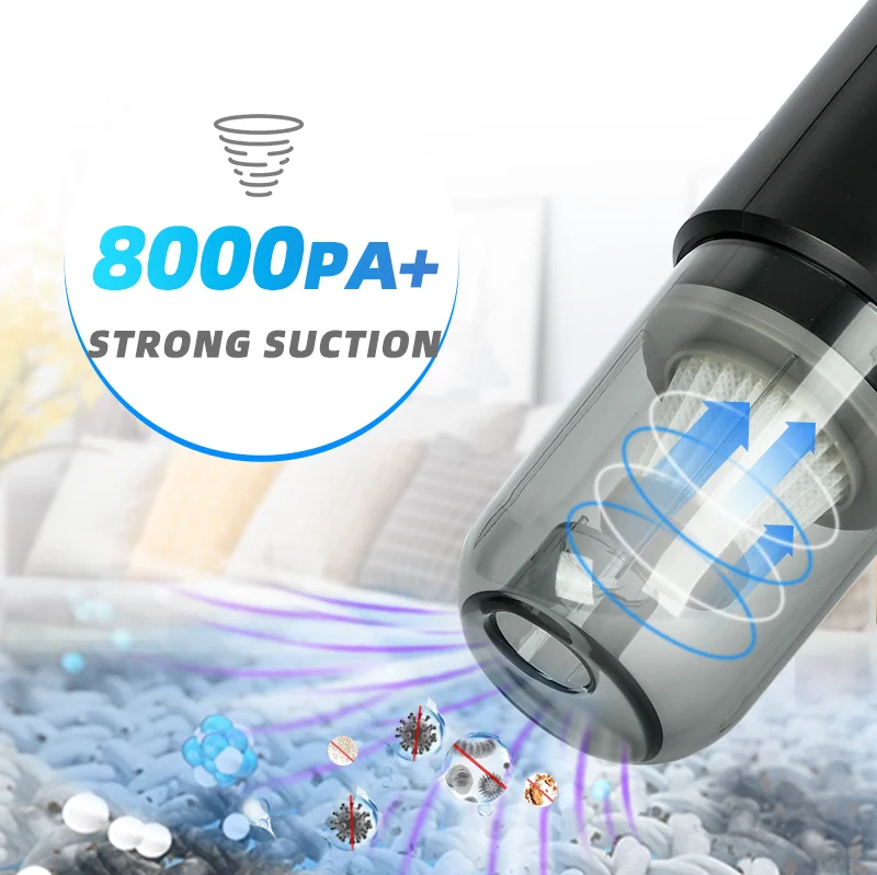 Super suction home household portable handheld stick vacuum cleaner