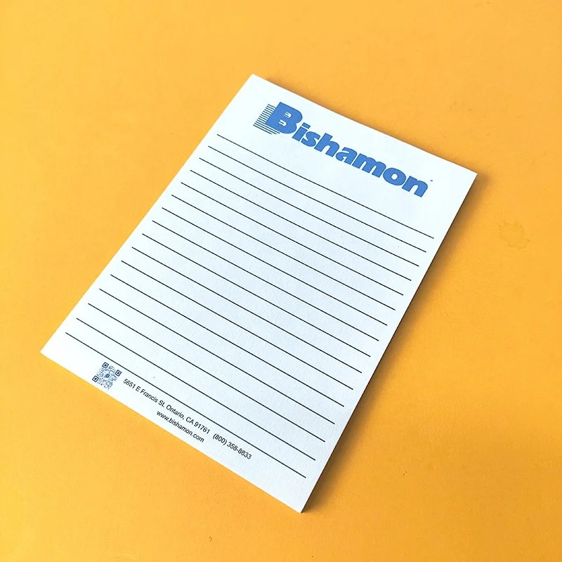 Custom Printed Private Brand A4 A5 A6 Office Business Notepads Stationery Notepad Writing Paper Note Memo Pads With Logo