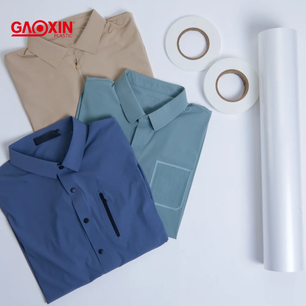Double Sided TPU Hot Melt Adhesive Film Flat Thermo Fuse Glue Strips Tape for Seamless Underwear Clothes Bra T-shirt Panties