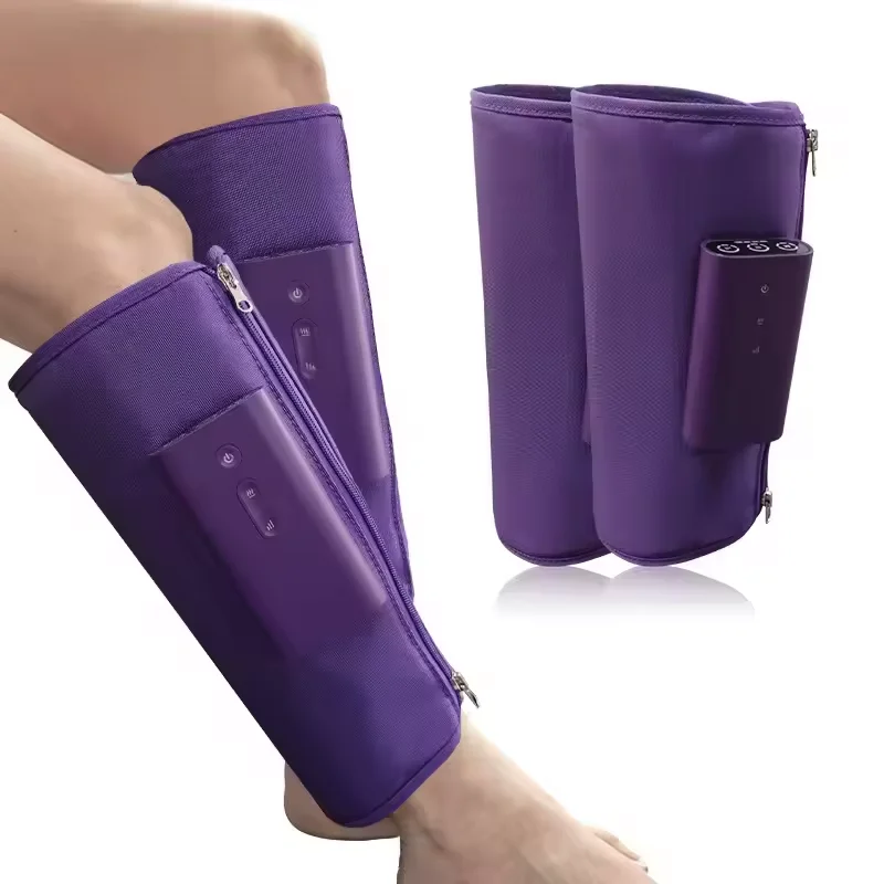 Air Compression Leg Massager Calf Airbag Leg Beauty Machine Vibration Hot Compress Charging Pneumatic Massager