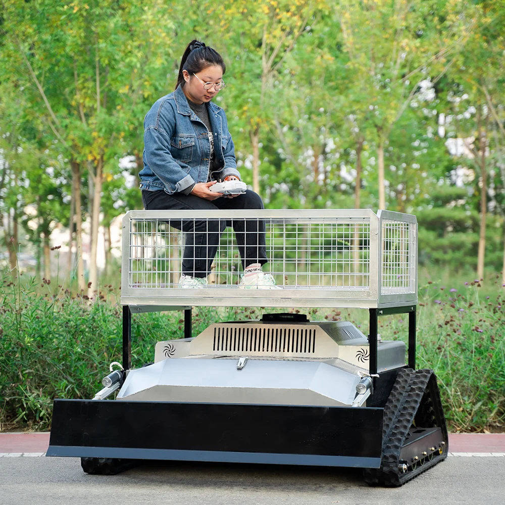GPS and RTK controlled Slope CE Grass Cutter Remote Control grass cutting machine Zero Turn Auto Robot Garden Lawn Mower