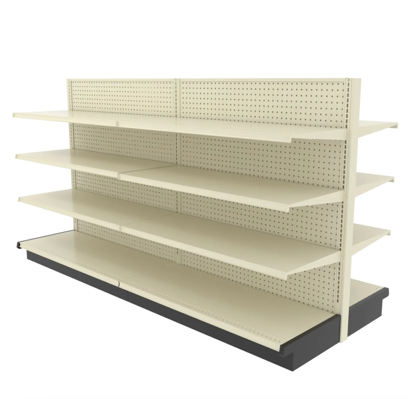 Double-sided Gondola Shelves Supermarket Display Racks
