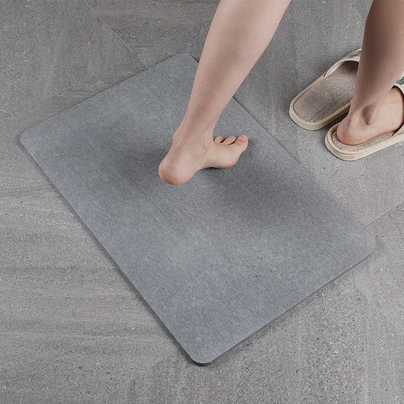Diatom mud floor mat absorbent quick-drying floor mat Natural
