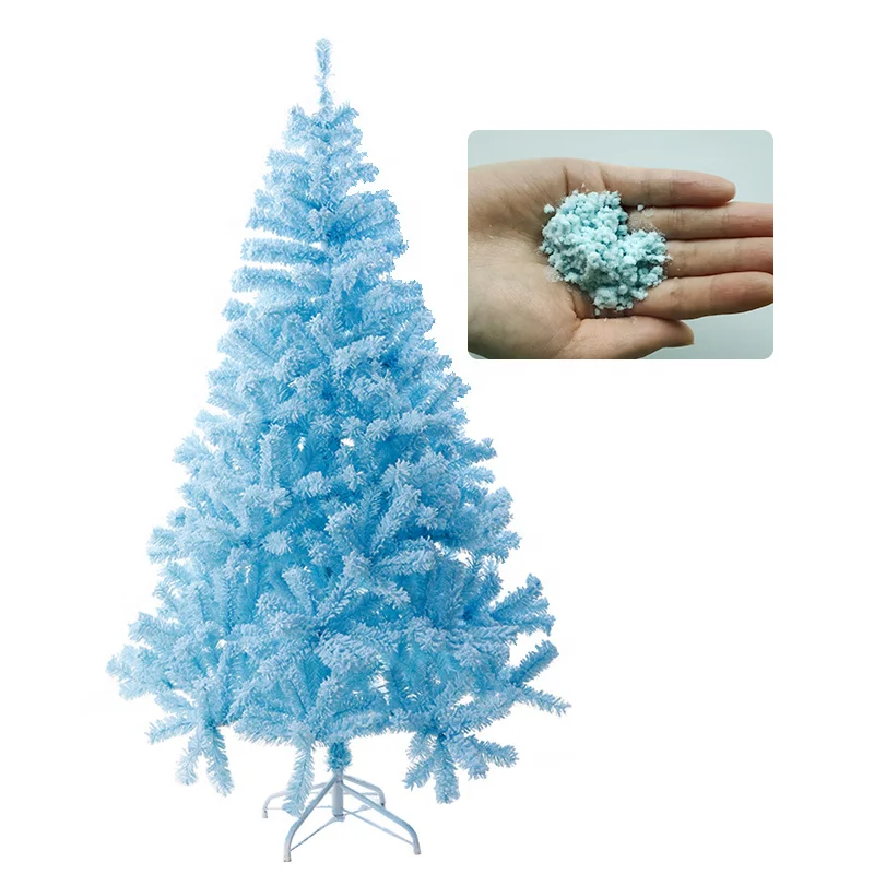 Colorful Material Artificial Magic Christmas Snow Flocking Powder For Christmas Tree Decoration