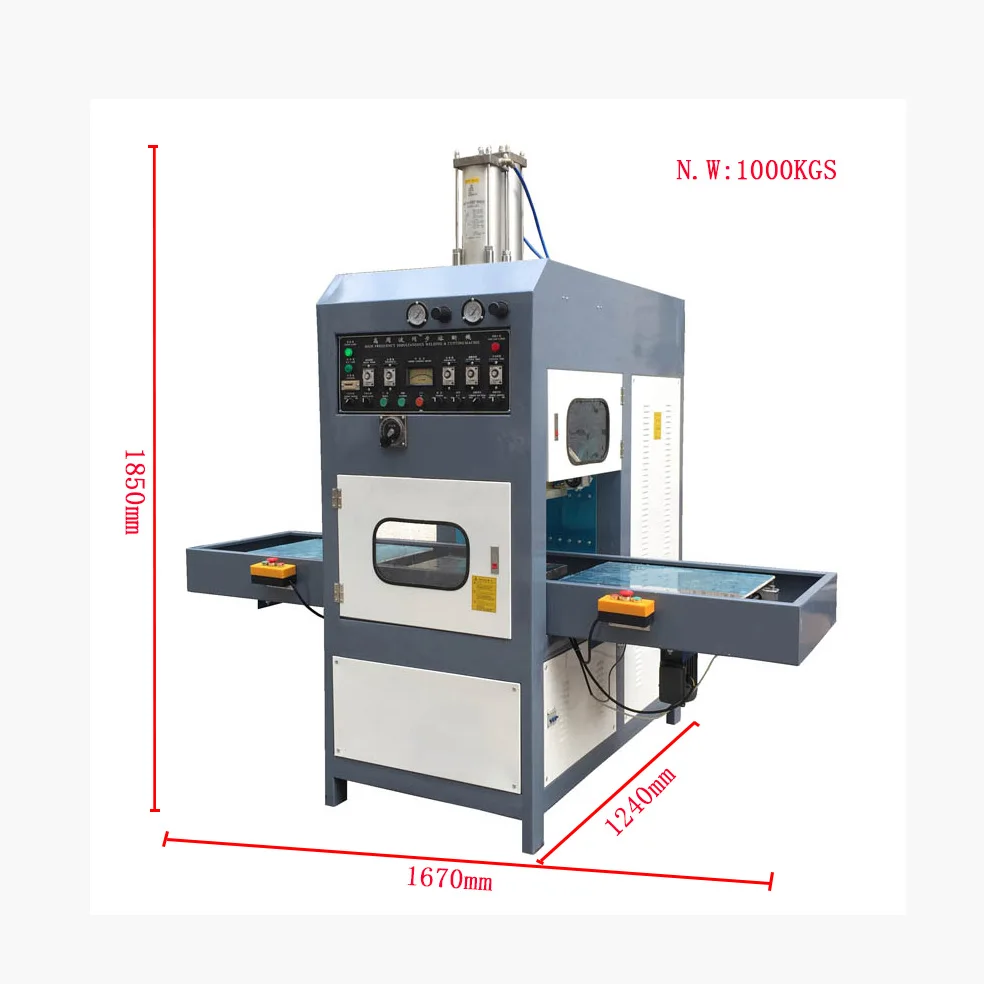 Unique design high frequency welding cutting machine for cosmetics daily necessity