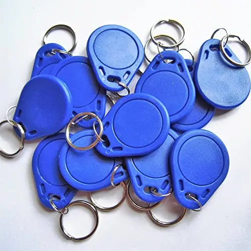 Sunlanrfid Plastic Customized  HF 13.56MHZ  RFID Information Share NXP  Mifare 1K Tag Fob