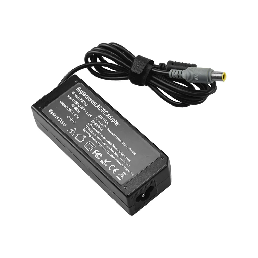 20v 3.25a 20v 4.5a for lenovo laptop ac charger with 65W 90W 7.9*5.4mm laptop spare parts