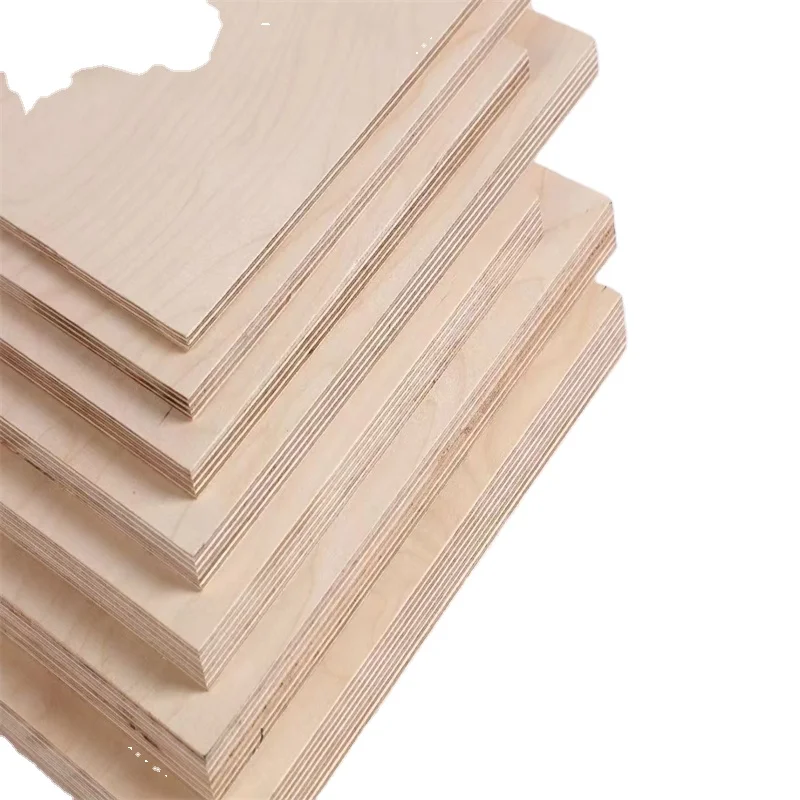 Best Quality Full Birch Core Plywood 100% Birch Core B/BB C/CD D/E Russian Baltic Birch Plywood