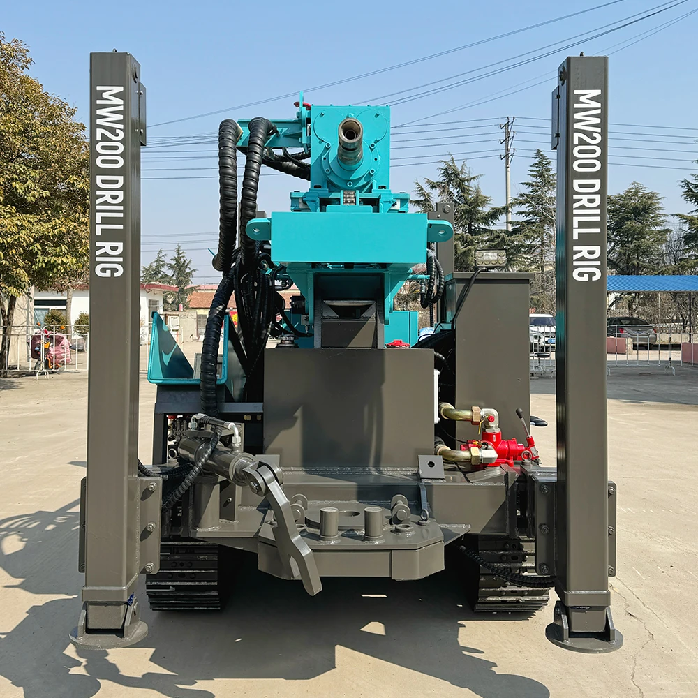 factory hot sale water well drilling rig machine 200m 300m 400m portable drilling machine for water