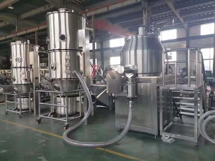 
HLSG-400 High Efficient GMP Compliant High Shear Rapid Wet Mixing Granulation Machine for Pharmaceutical 