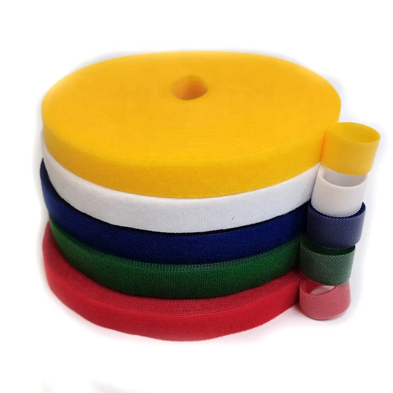 Double Sided Back to Back Hook and Loop Cable tie wire wraps