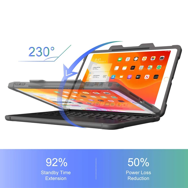 MFI Keyboard 3 PIN Smart Connector Keyboard For iPad