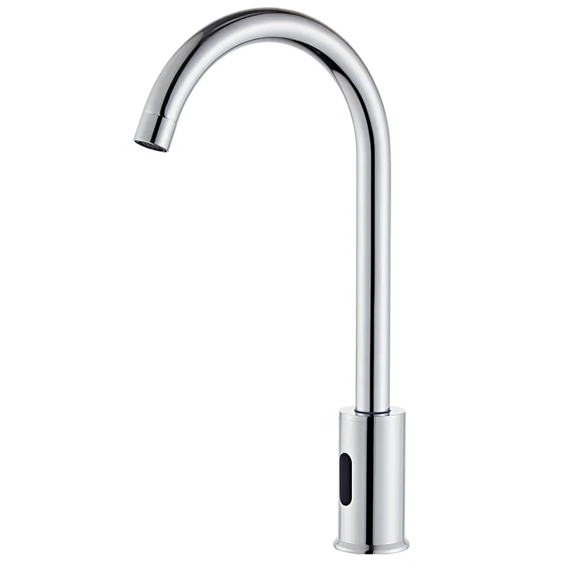 Stainless Steel Sensor Faucet Wall Bathroom Tap IR Sensor for Faucet Public Washroom