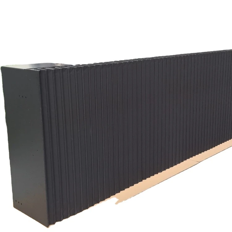Flexible protective bellow cover accordion bellows cover protection cnc bellows cover