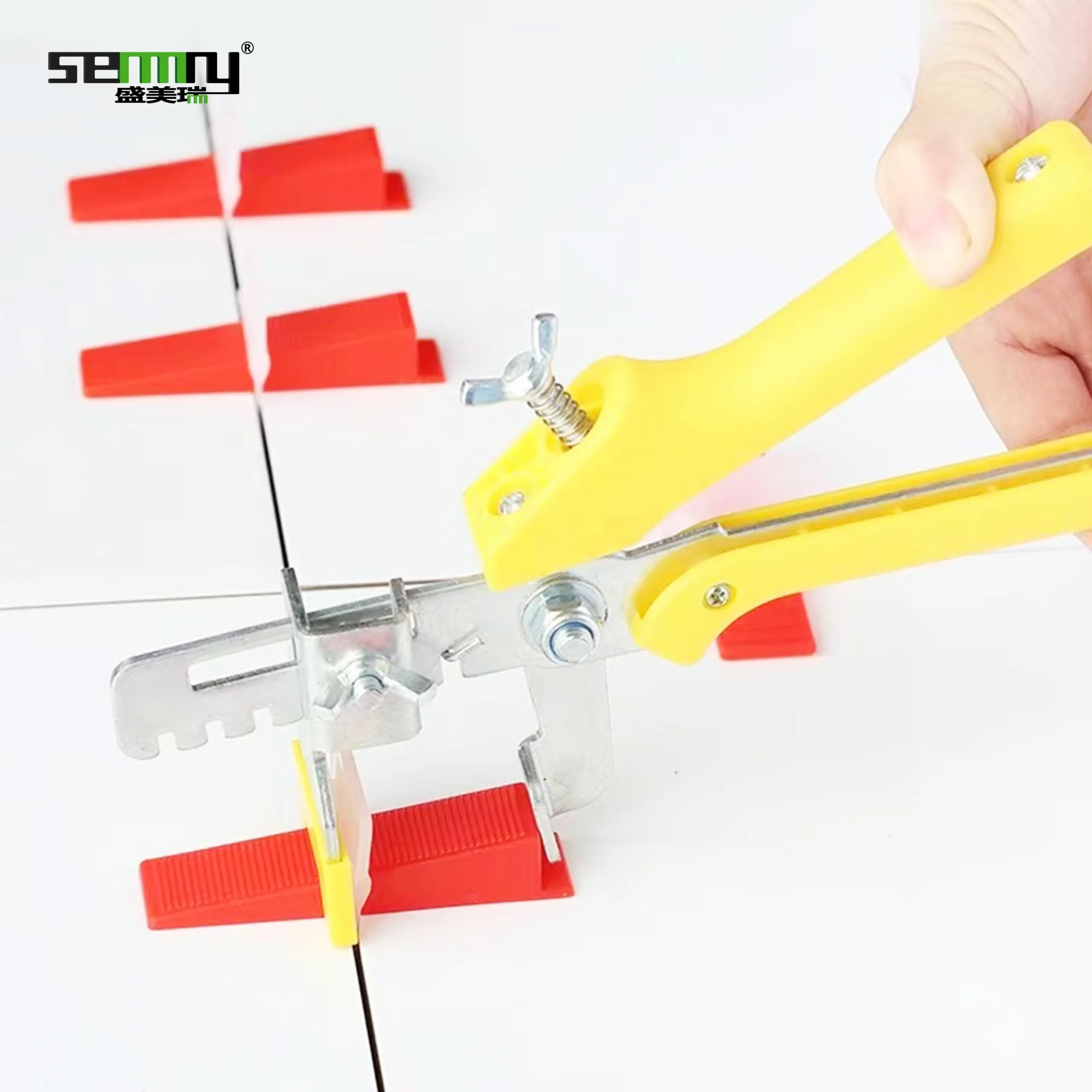 Ceramic tile leveling clip system tile pp material self leveling msyste tile spacer cross