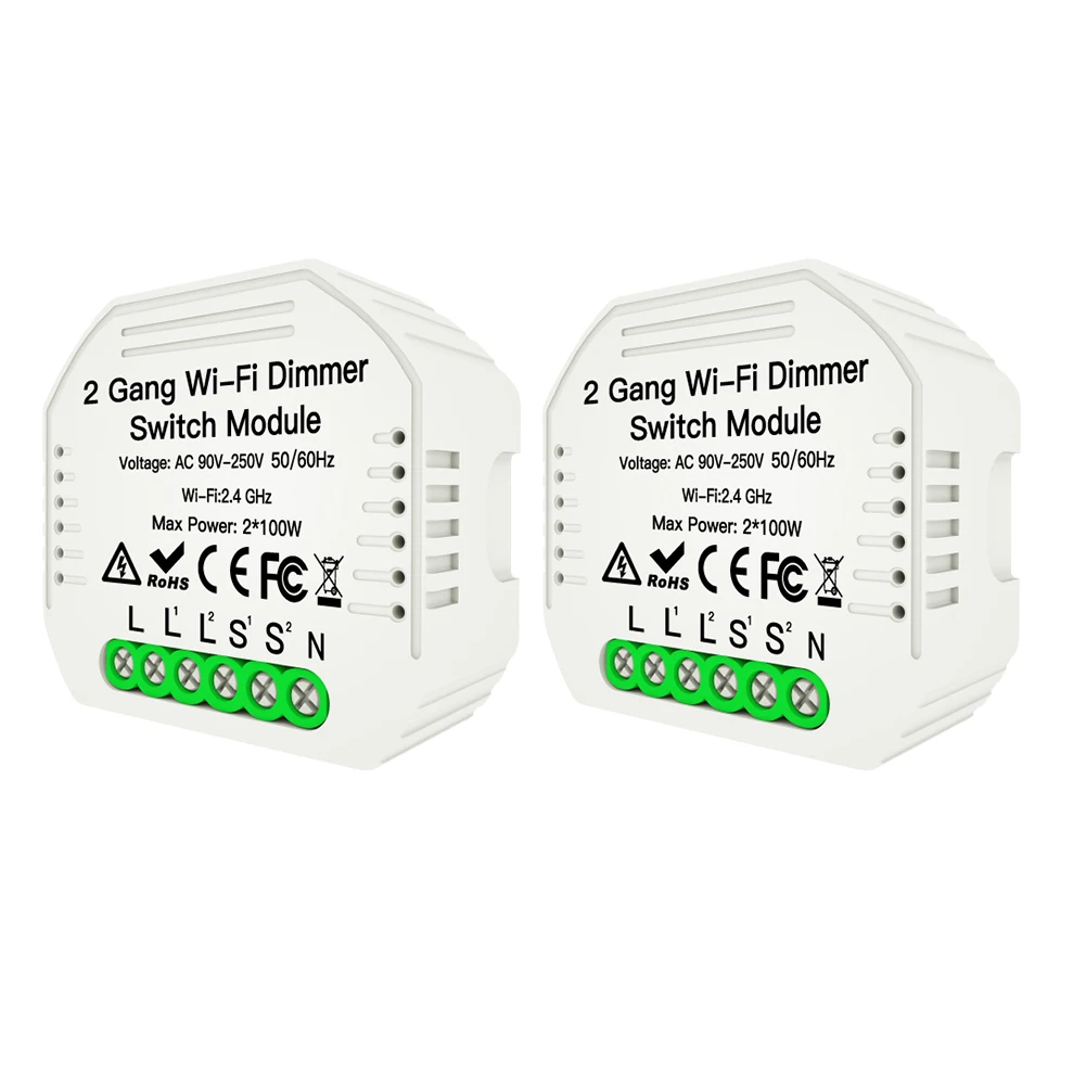 Shwuei Smart Life App Timer Remote Control Wireless Intelligent Automatic Wifi Dimmer Circuit Breaker