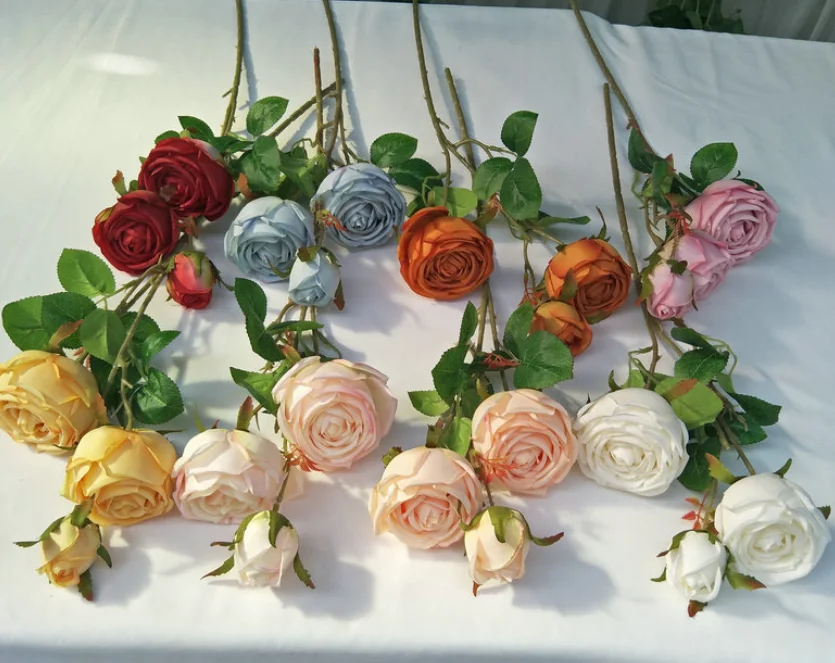 
artificial rose flower for home decoration 