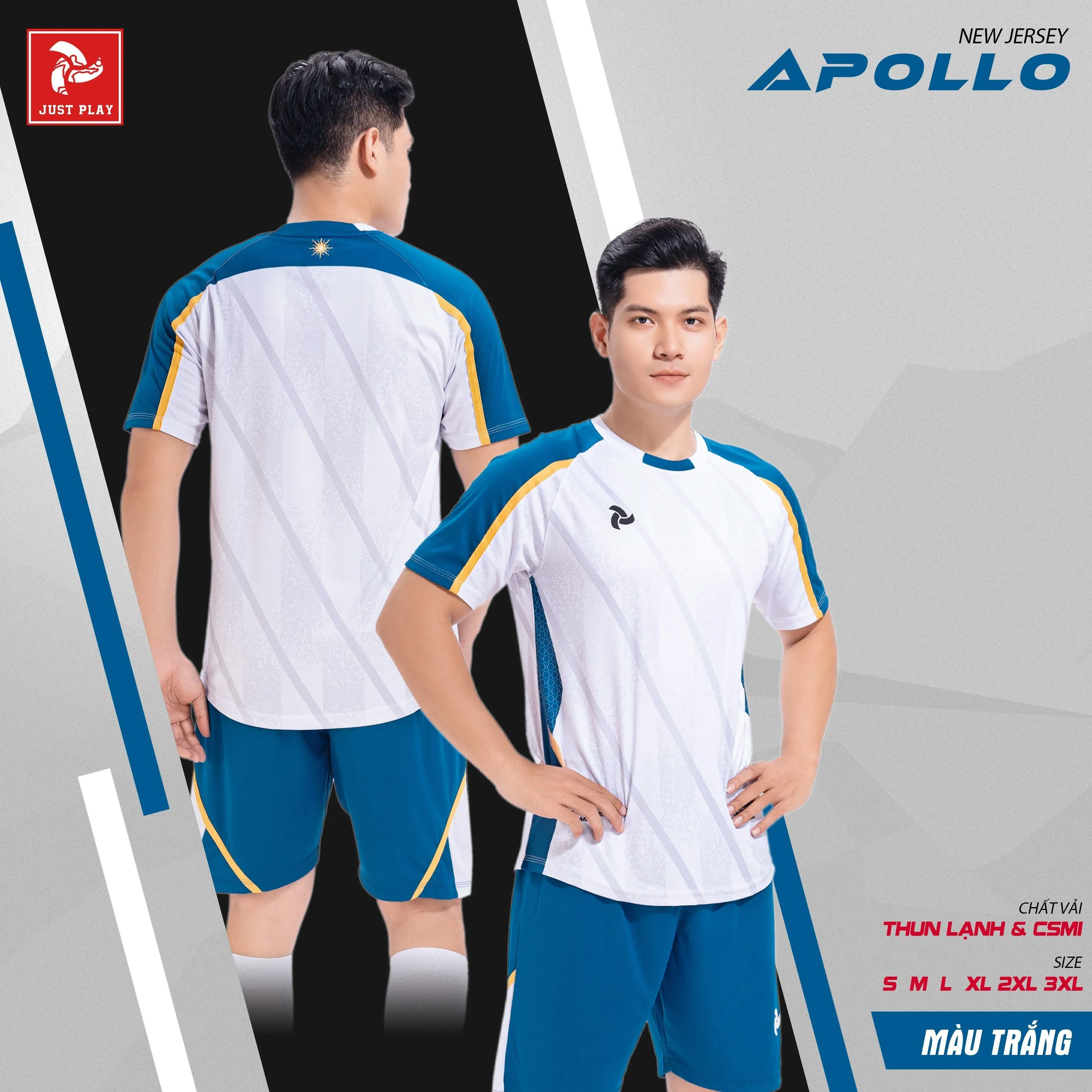 New Arrival Apollo Soccer Wear Jerseys Football Jersey Custom Packing Oem Service Eco-Friendly Fabric Just Play Original