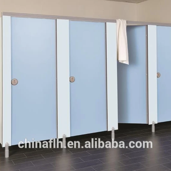 Laminate Hpl Pool Center Commercial Bathroom Shower Stall Partition