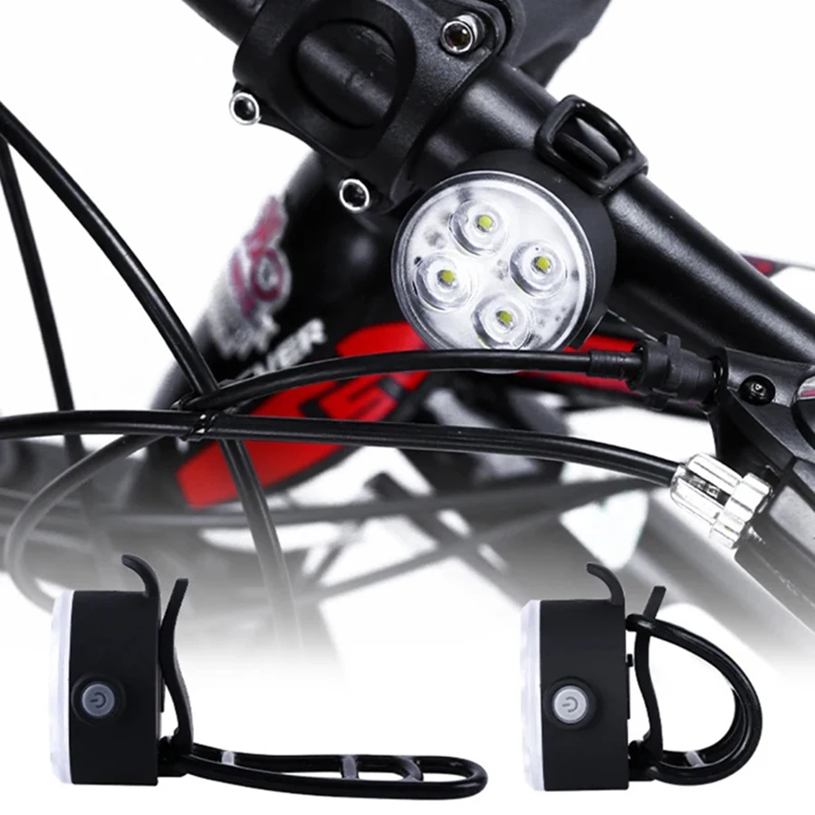 OEM/ODM Bicycle Lights 4 Models USB Front and Back Rechargeable Flashlight MTB Bike Lamp Cycling Headlight Taillight Accessories