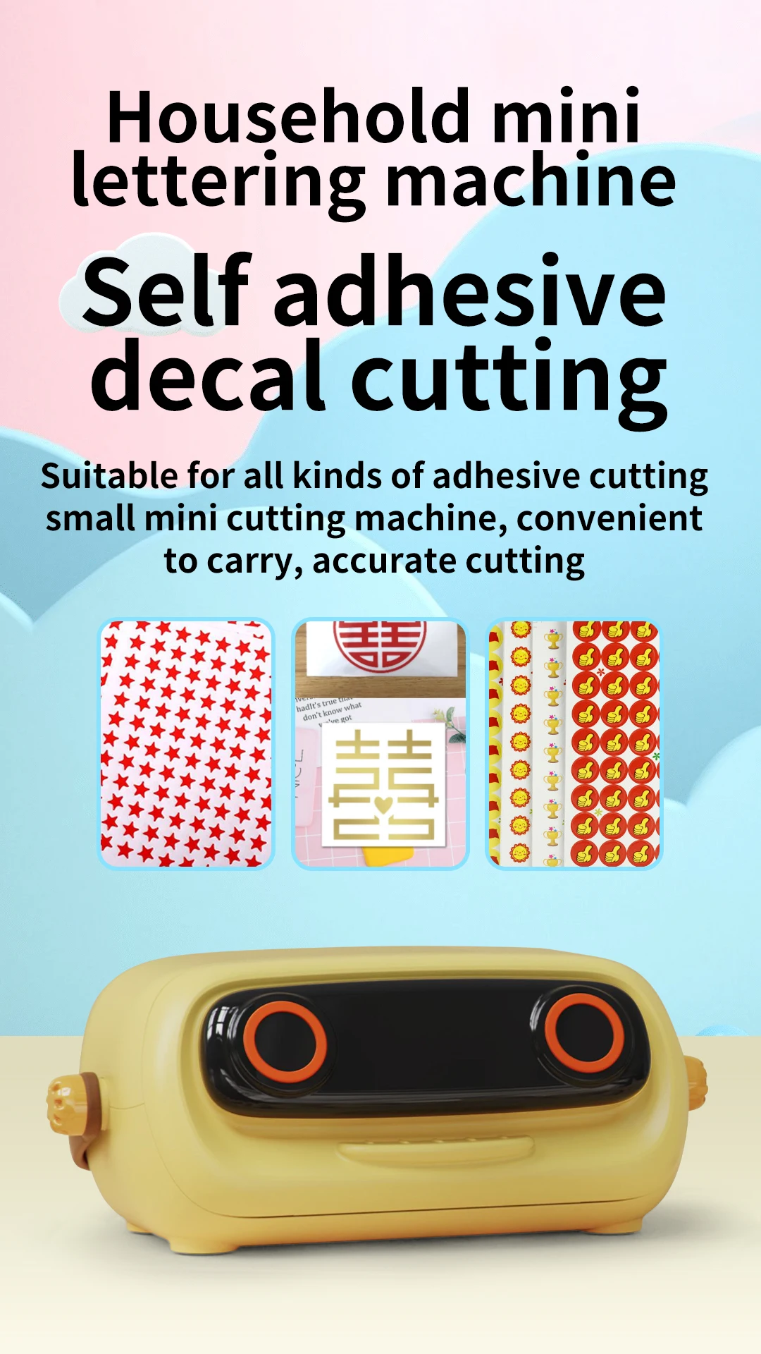 Machine & Digital Content Library Bundle Design Space App Portable DIY Smart Machine for customized cards crafts labels Blue