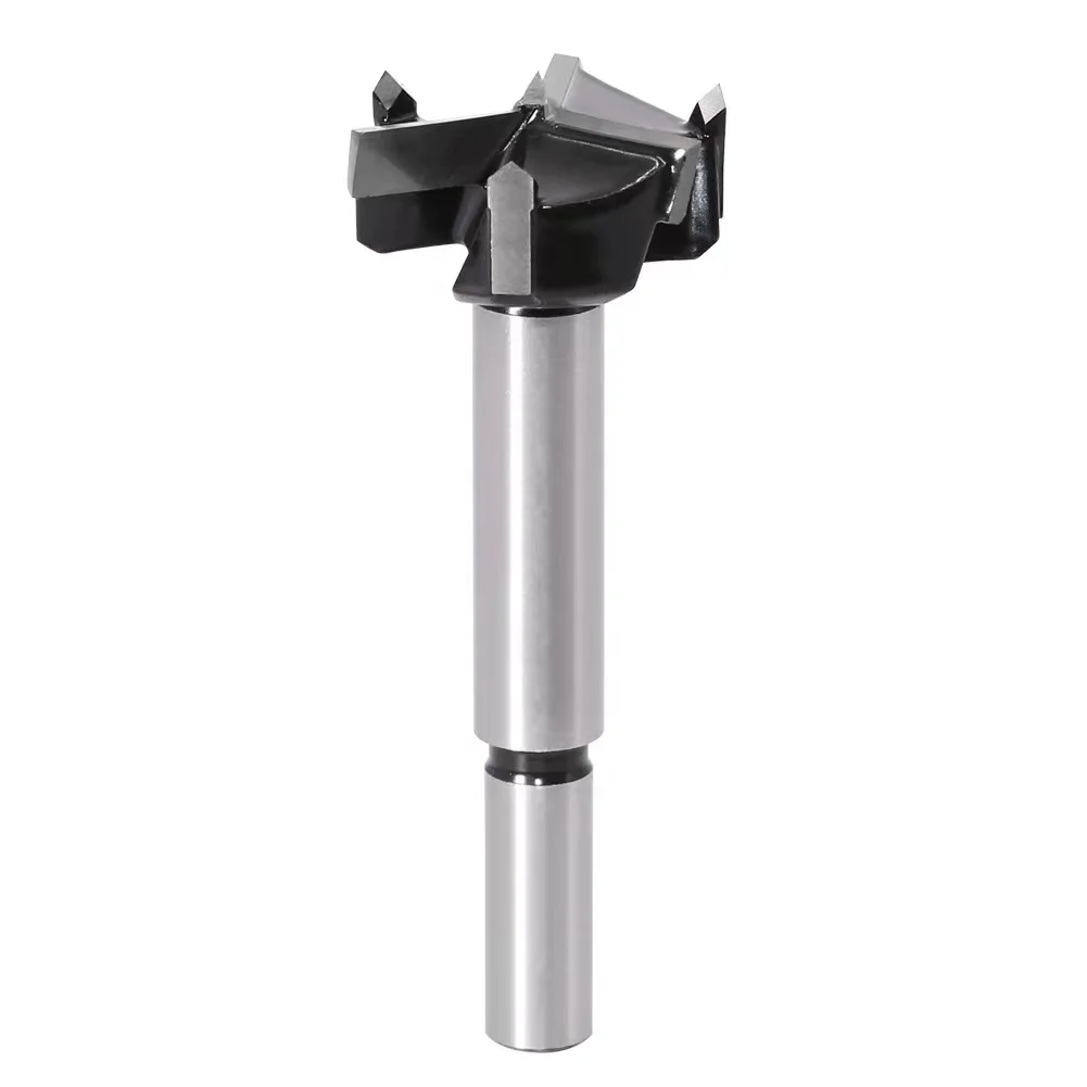 TGS 35mm 3 teeth Forstner tips Woodworking Hole Opener Hole Saw Hinge Boring Drill Bits Round Shank Carbidetipped Router Bits