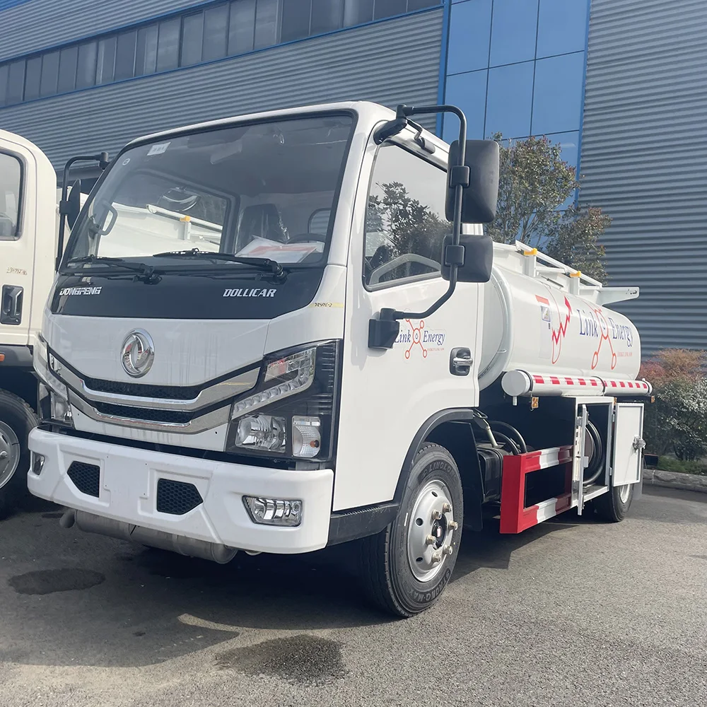 Left Hand Drive 5000 Liters Mobile Refuel Vehicle 4X2 Mini Fuel Dispensing Truck for Africa Market