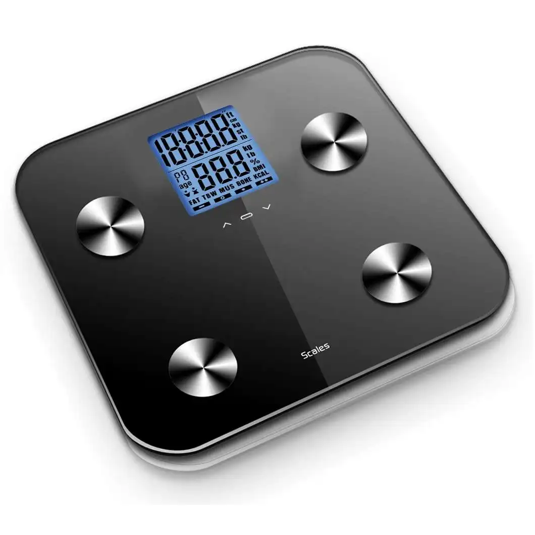 Human Digital Bathroom Personal Weight 150KG Electronic Smart Digital Touch Weighing Body Fat Scale