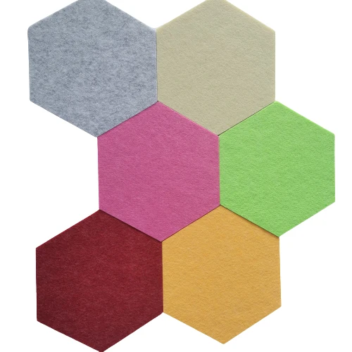 24MM PET 100% Polyester Fiber Fabric Acoustic Panel