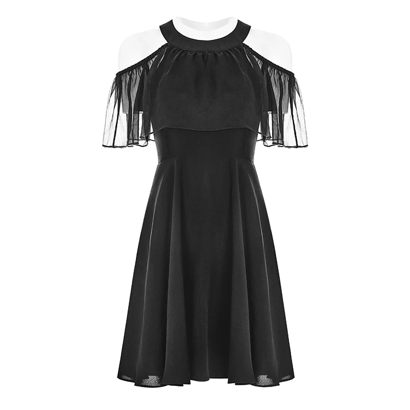 PUNK RAVE chiffon silk unique casual women summer dresses clothing chinese dress OPQ-307