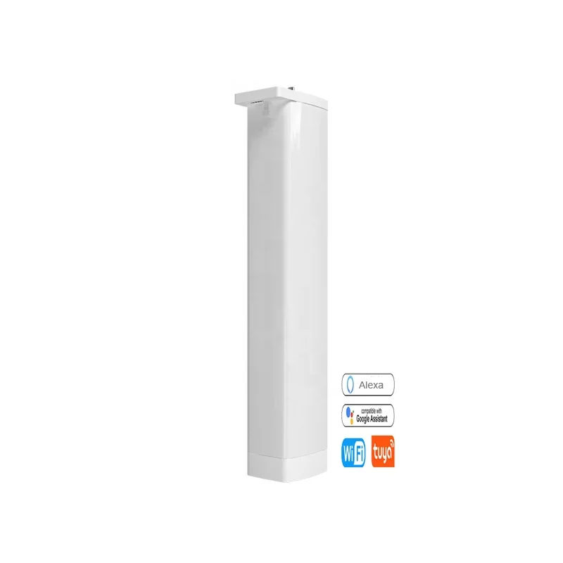 Smart S Fold Rail Zwave Curtain Track Sliding Runners Automatic Electric Five wire 485 KNX hotel curtains blackout  and drapes