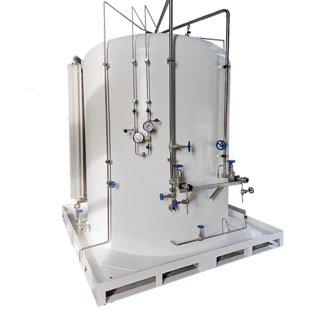 China 2000L 1.6MPa Liquid Nitrogen Micro Bulk Tank Manufacturer