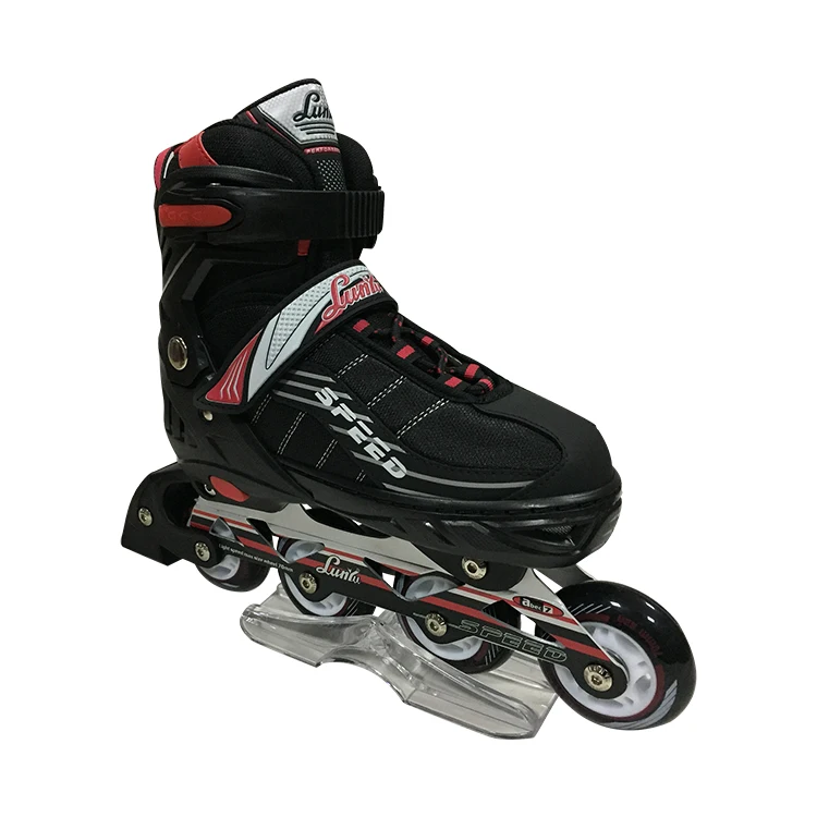 China supplier wholesale price black 4 wheels roller skate shoes for girl