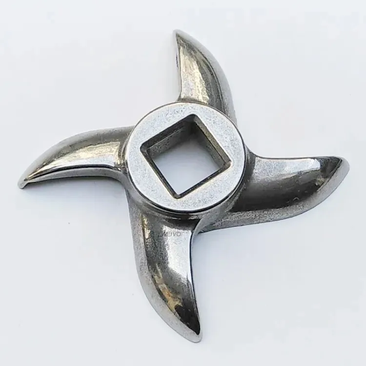 Size 32 Meat Mincer Spare Parts Meat Grinder Components Stainless Steel Knives And Plate