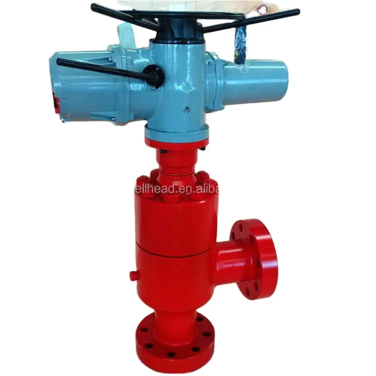 Recommend Api 6a High Quality Oilfield Wellhead Hydraulic Flange Adjustable Needle Choke Valve