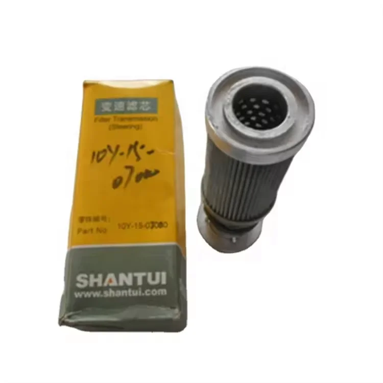 CONSTRUCTION MACHINERY SHANTUI SD13 SD16 BULLDOZER SPARE PARTS HYDRAULIC FILTER 10Y-15-07000