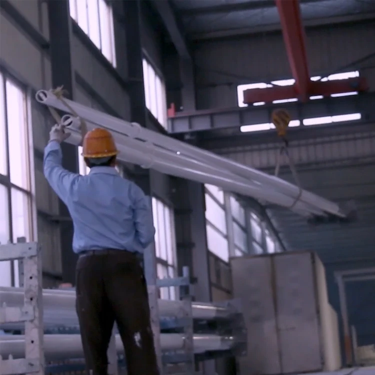 
3~12m steel hot dip galvanized street light poles price list 