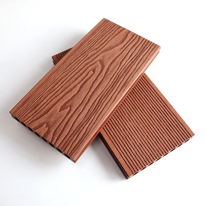 Luxury commercial use wpc floor fire resistant outdoor floor wpc composite decking